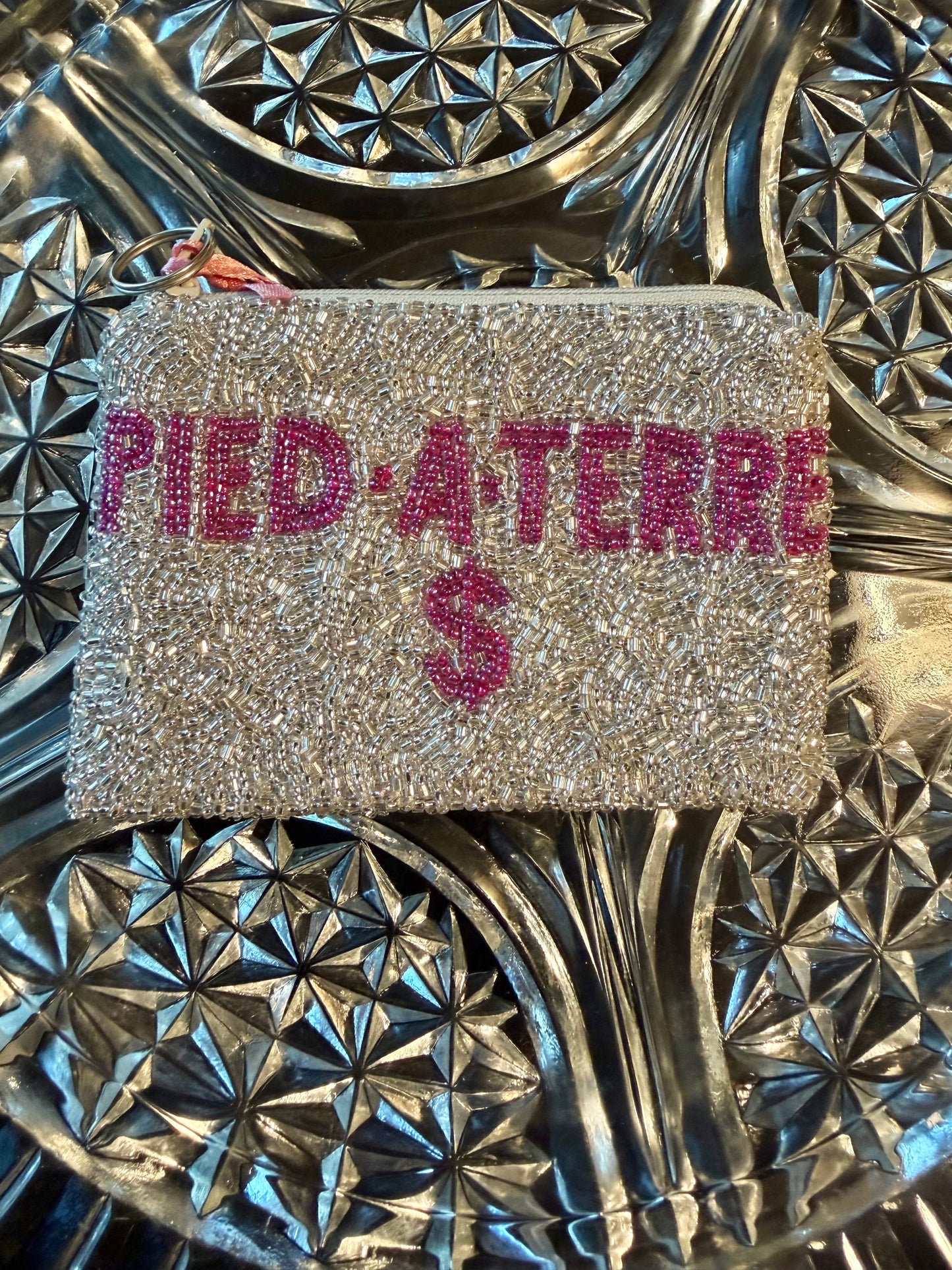 Pied-à-Terre – Beaded Coin Purse