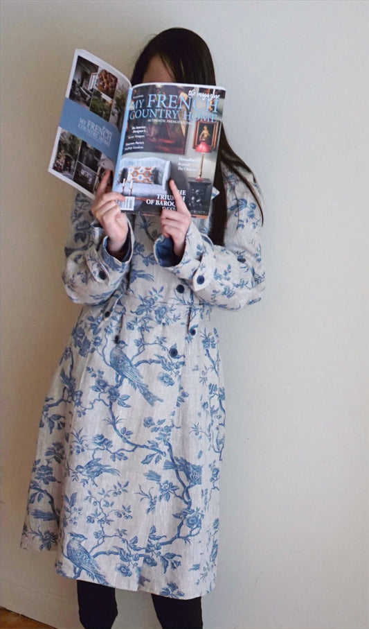 Trenchée Toile de jouy